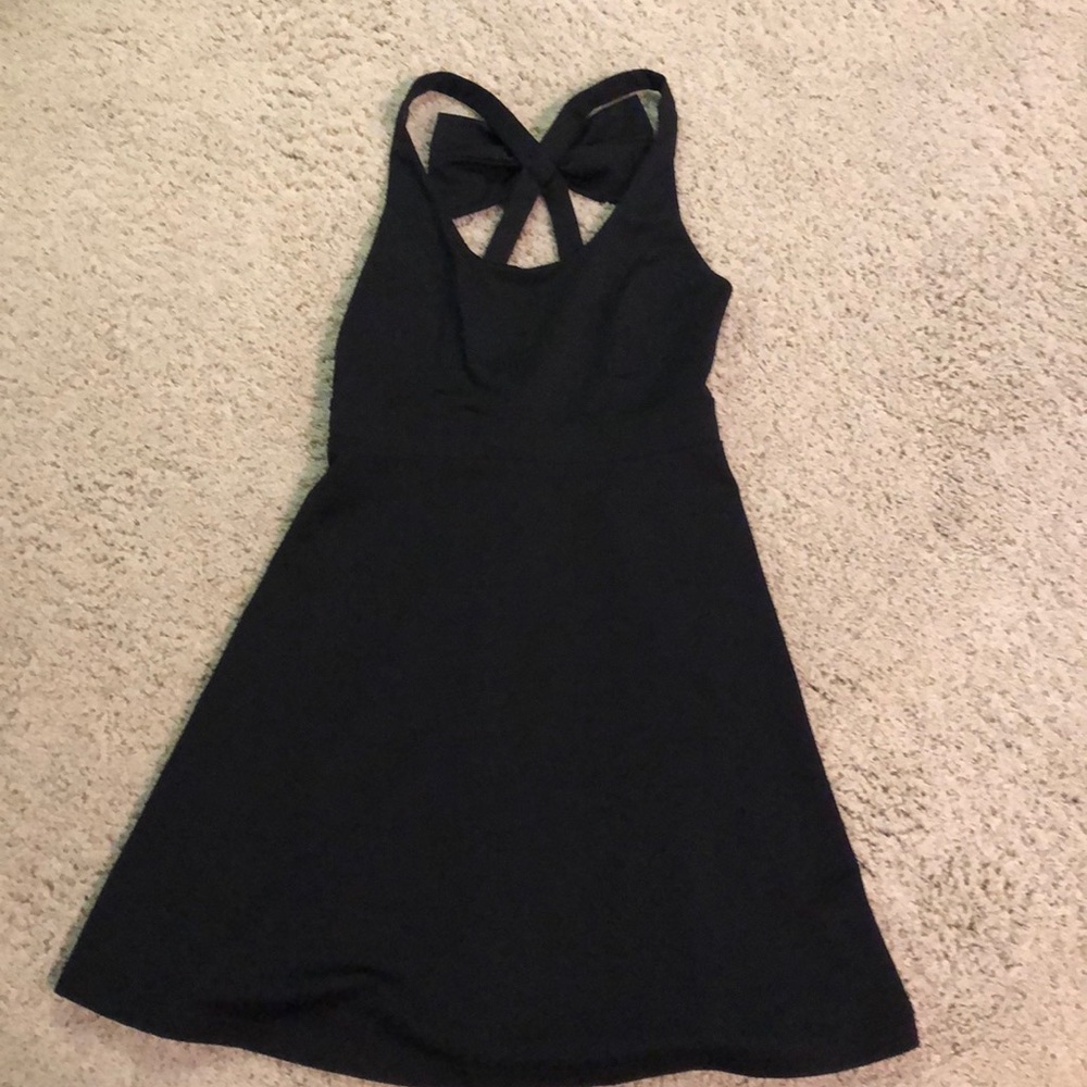 Black Bow Dress